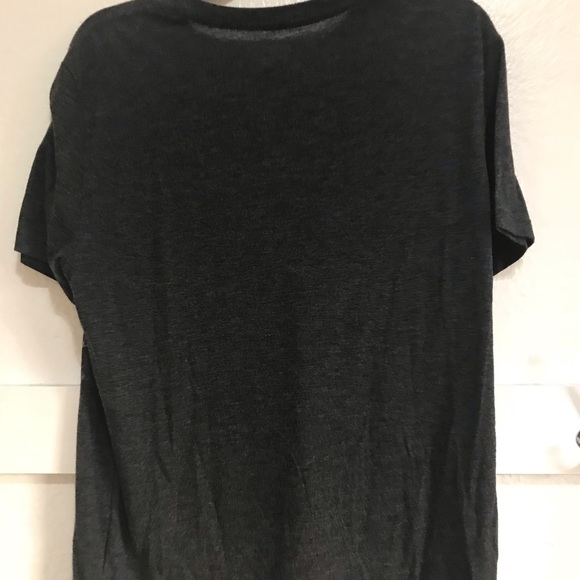 Forever 21 Men Tribal Charcoal Tee Shirt | Large - Picture 3 of 5